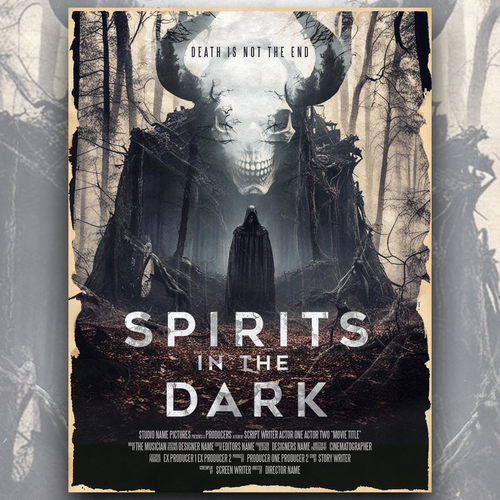 Design di SPIRITS IN THE DARK poster contest di 【E-Django】