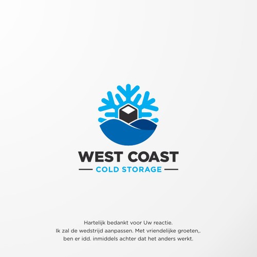 Cold Storage Company Logo (WCCS) Design by FreshPen