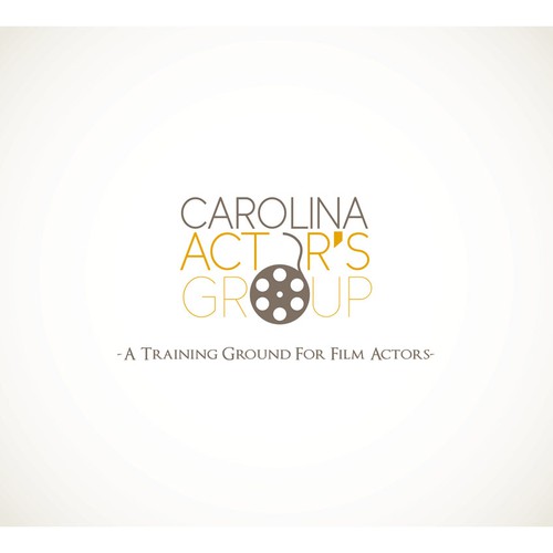 Carolina Actor's Group "A Training Ground For Film Actors"  Design by Organic Identity