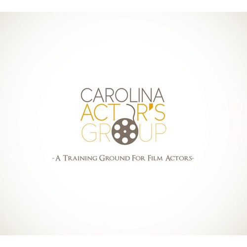 Carolina Actor's Group "A Training Ground For Film Actors"  Design by Organic Identity