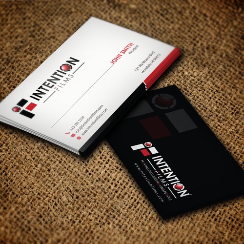 Film Company Business Card Design by AkGraphicsSolutions