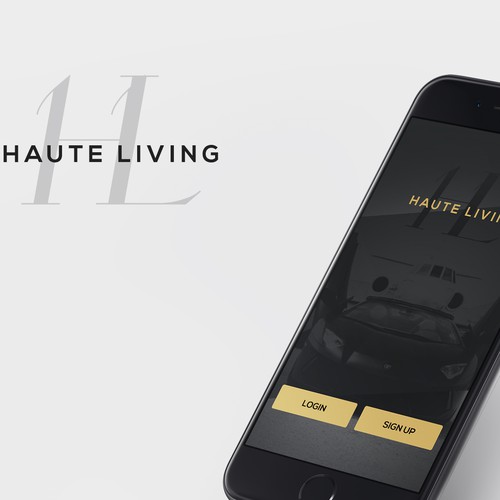 Luxury Mobile App Ontwerp door harmony.bunnie