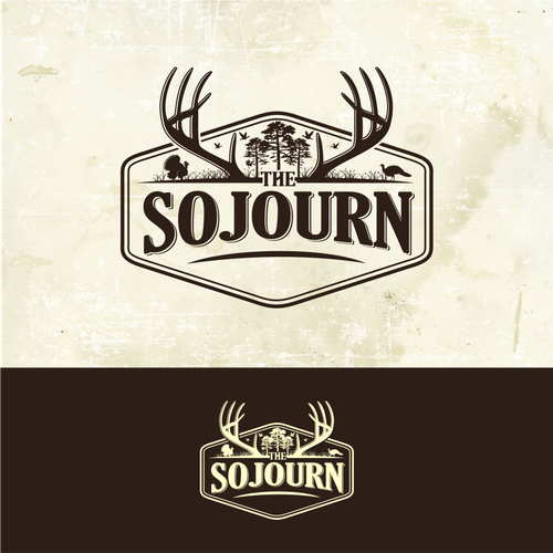 Logo for a family’s farm / hunting camp Design réalisé par dimbro