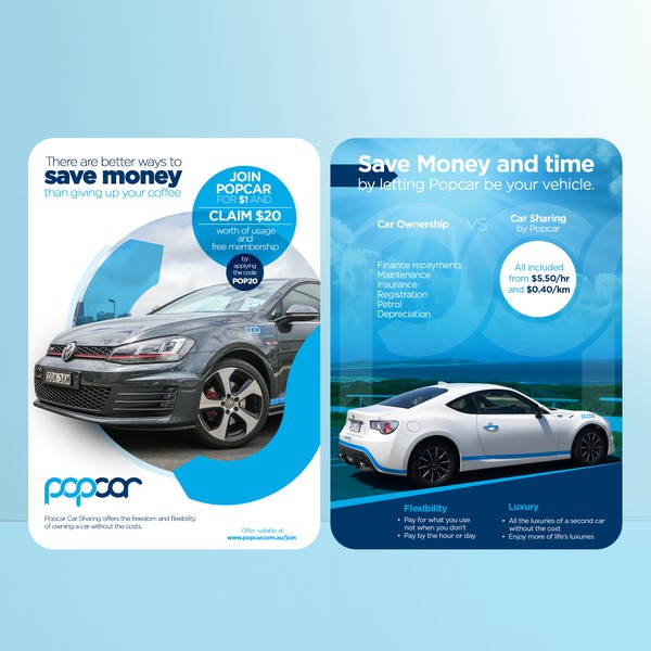 *Popcar: Premium Bi-Fold Brochure Design & Technical Print Hand-off*