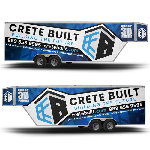 Truck and Trailer Wrap Design by ssrihayak