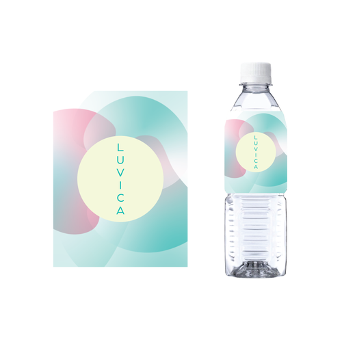 Label design for [beauty mineral water] for women Design by RTLdesign