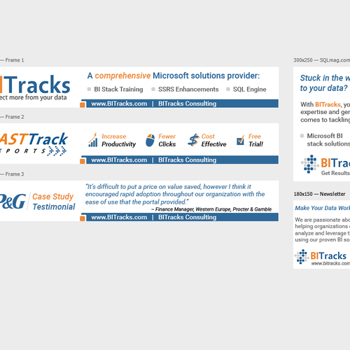 Fast Track Reports Banner Ad Flash Banner Contest 99designs