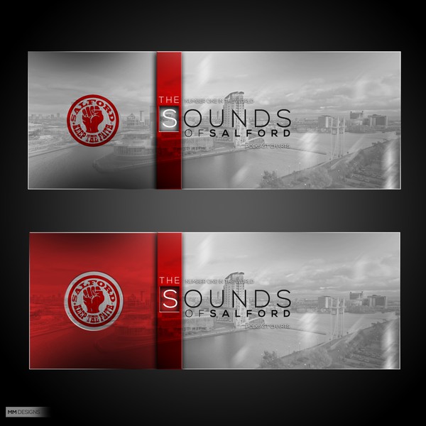 Design realizzato da Mihajlo Martinovic intitolato "Sounds of Salford"