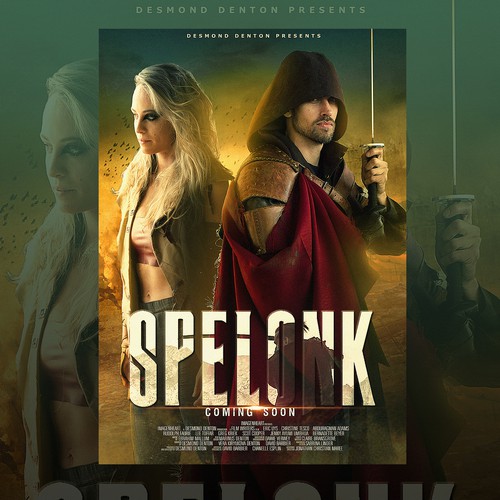 Poster for Apocalyptic sci fi film Design by MJ Mukesh Jain