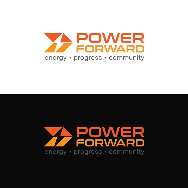Energy conference community logo design example