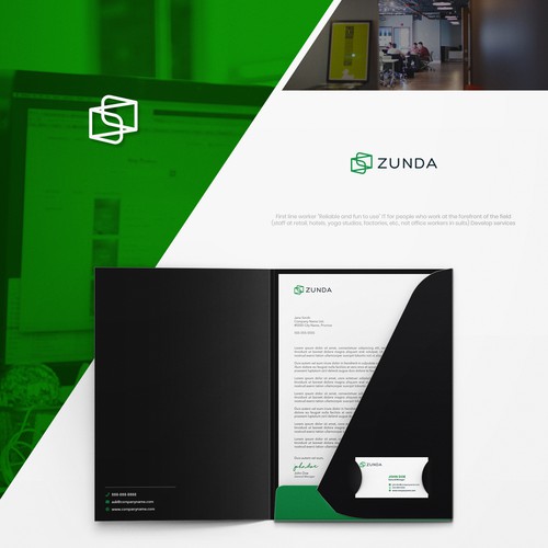 Logo & brand identity pack contest entry by DPØTRA ™