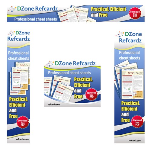 Banner Designs for Popular PDF Cheat Sheets Diseño de eaden designs