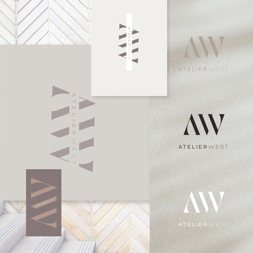 High end Interior Design Firm looking for a logo that supports our brand aesthetic! Design by meritdesign.