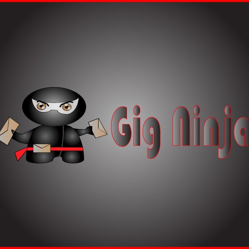 GigNinja! Logo-Mascot Needed - Draw Us a Ninja Design por pami