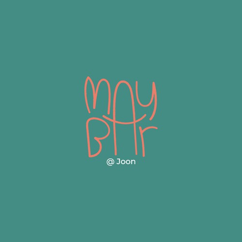 Logo for Upscale bar and lounge Design by Khumairart