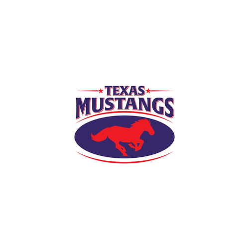 Diseño de Texas Mustangs de Wicked By Design