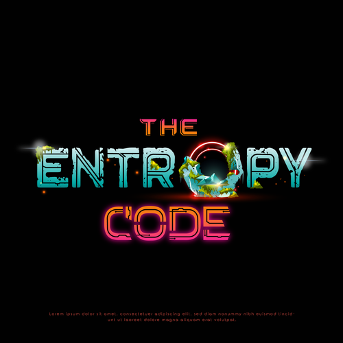 "What is the meaning of Life? Are we mere simulations?" Find Out! MOVIE TITLE CARD for "The Entropy Code" Design by >>Jelena<<