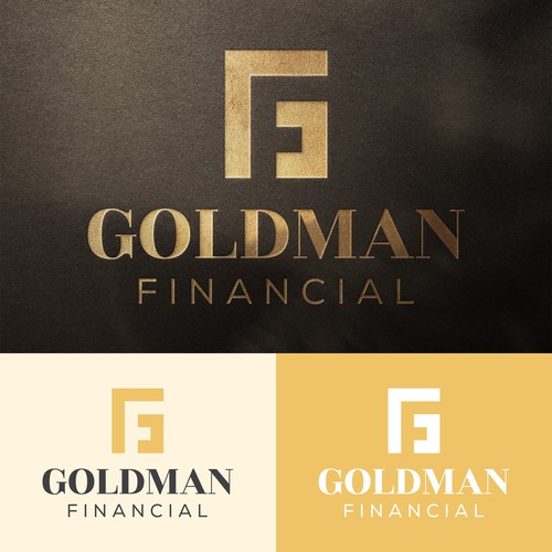 Goldman Logo Design by PearlMoonDesignCo