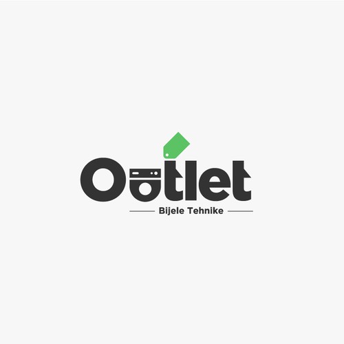 New logo for home appliances OUTLET store Diseño de MEGA MALIK