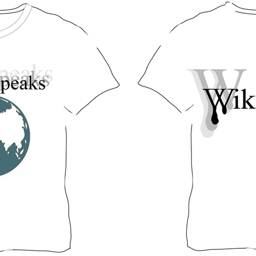New t-shirt design(s) wanted for WikiLeaks Diseño de farahbee