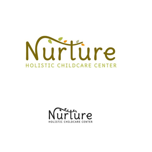 Craft a Heartwarming Logo for 'Nurture': A Pioneering, Holistic Childcare Center Design by meryofttheangels77