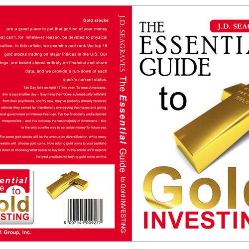 The Essential Guide to Gold Investing Book Cover デザイン by intimex247