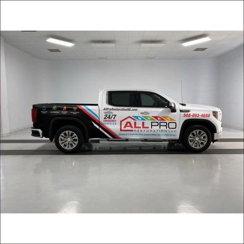 New vehicle Wrap for a Restoration truck Design by dnite