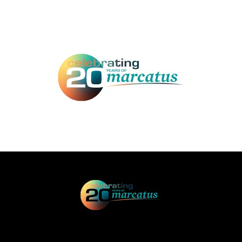 Design a 20 year company logo to celebrate this milestone. Design by ACZ_designs