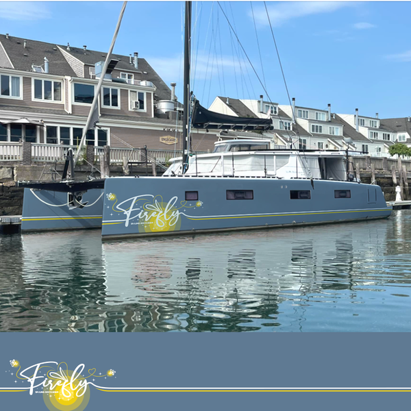 Firefly Logo for a Live Aboard Catamarann