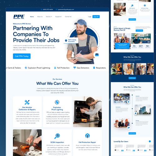 We need our site updated to a modern responsive design Design by Anasuiux