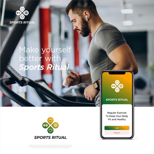 Design a modern, cool looking logo for a sports app Design by Stark Graphic