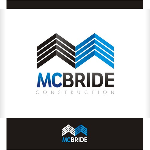 Logo for McBride Construction Logo design contest