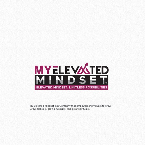 Design a powerful logo that will be seen globally by those who want to elevate their mindset! Design by studioONE