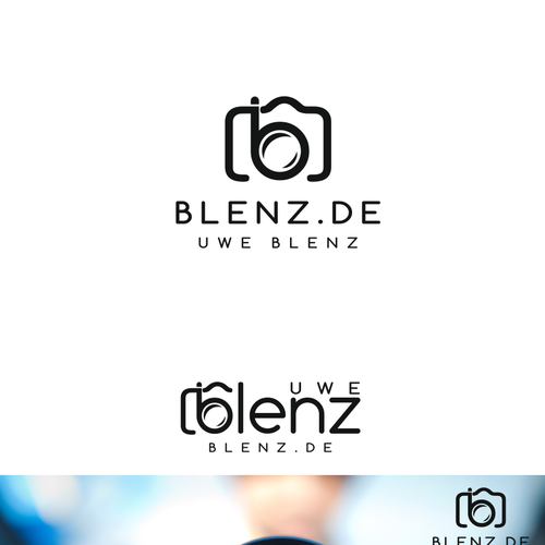 photography logo blenz.de Design by cv design