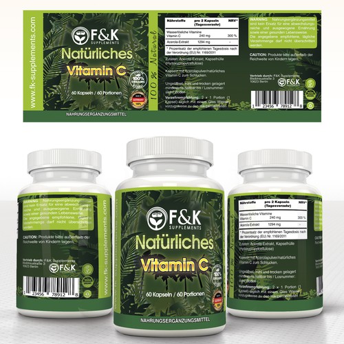 Etiquetas de producto propuesta en el concurso por lantonx