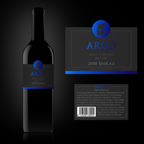 Sophisticated new wine label for premium brand Design von obscura