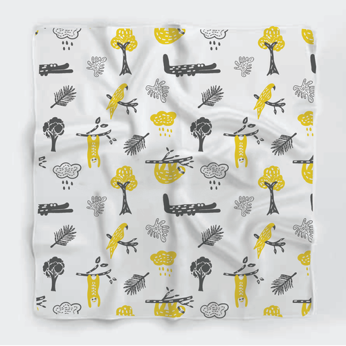 Allover print for kids and baby clothing Design by ash00 Designs