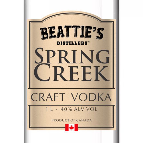 New Craft Vodka Design by neoflexdesign