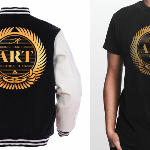 CREATE A EMBLEM LOGO FOR URBAN CLOTHING LINE-(DECODED ART CLOTHING