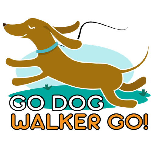 Diseño de Need fun logo for GO! DOG WALKER GO!  Dog Walking Service de Andreia D.