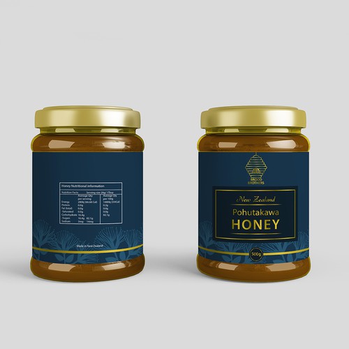 Honey Label Design Design by AdryQ