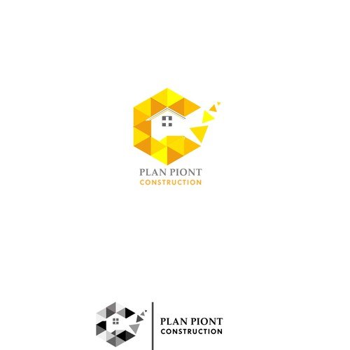 PlanPoint Construction Logo Needs A Remodel Design by LEMOO