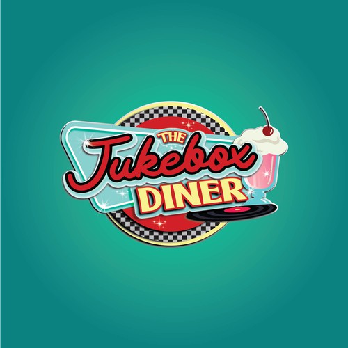 A vintage and fun 1950s-inspired diner logo Design by SHEE-GAA