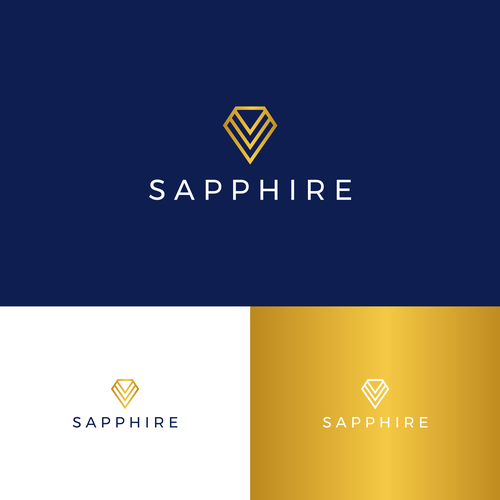 Sophisticated logo for high end medspa incorporate a ‘jewel/gem’ looking image in a tasteful way. Design by -SharkBlack-