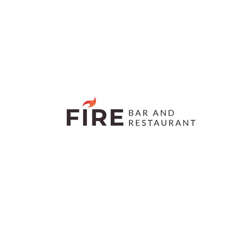 agora.さんのFire 🔥 Restaurant logo contestデザイン