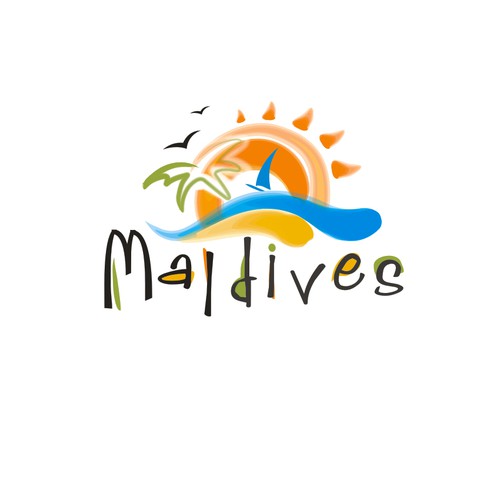 logo for Maldives Diseño de Foal