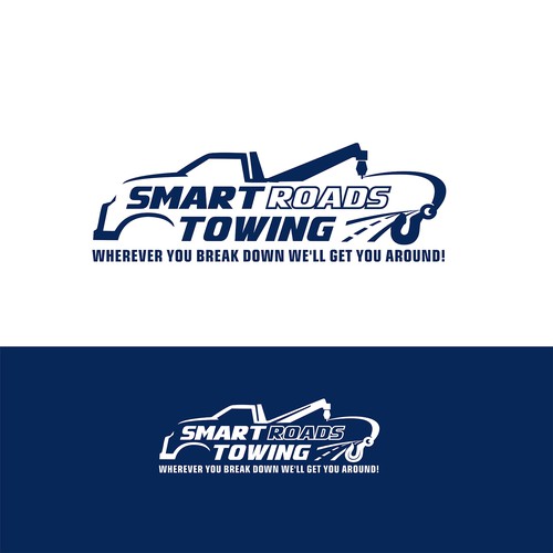 Best Towing Company Logo Design takes it all! Design by hasahatan