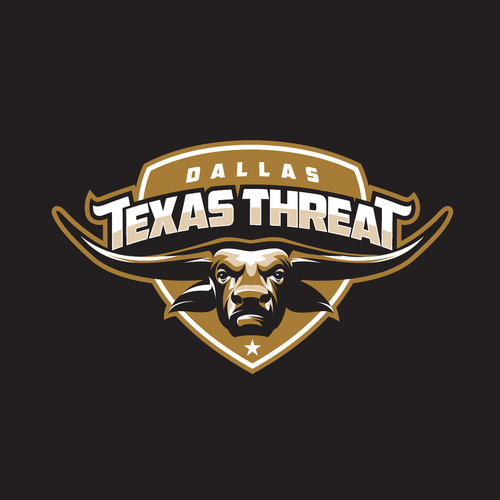 Texas Threat Logo Contest - a Youth Football Team for kids 13-18 years old Design by GORKIYja