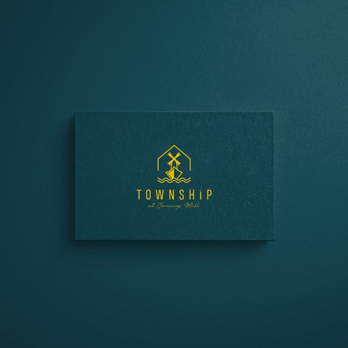 Logo design for new construction rental community of high-end townhomes Diseño de M.s.s