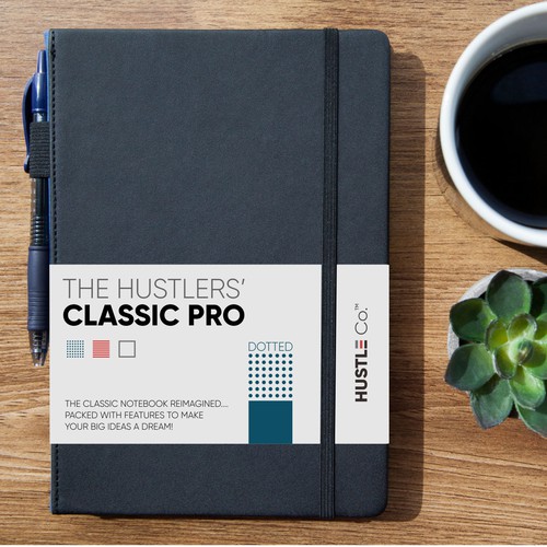 Disruptive Notebook Packaging (banderole / sleeve) Wanted for Inspiring Office Product Brand Réalisé par Zorgani